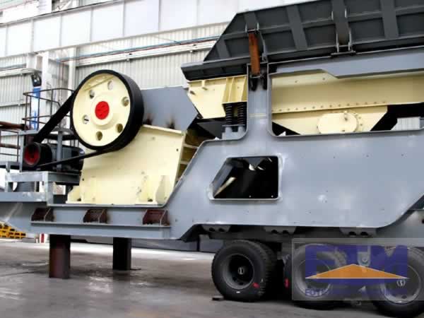 mobile jaw crusher